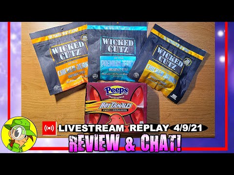 , title : 'WICKED CUTZ® JERKY 🍖 HOT TAMALES® PEEPS® Reviews 🐥 Livestream Replay 4.9.21 | Peep THIS Out! 🕵️‍♂️'