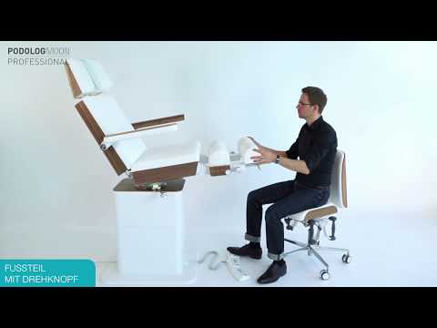 PODOLOG MOON professional  - regulacja podnóżek