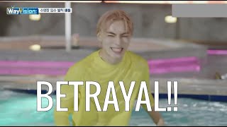 Download lagu WHY DO WE STILL TRUST THIS MAN? - Ten pushes Xiaojun into a pool (WayVision) mp3