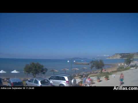 2019-09-30 Arillas Corfu Live Webcam