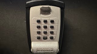 Keyguard lockbox - How to lock and unlock