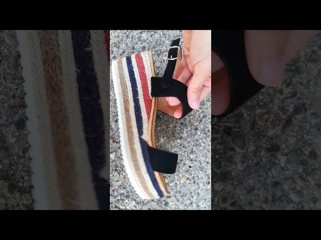 Vídeo relacionado con Alpargatas Tabernero con Suela Neumático y Tres Vetas en Negro (Numeric_43)