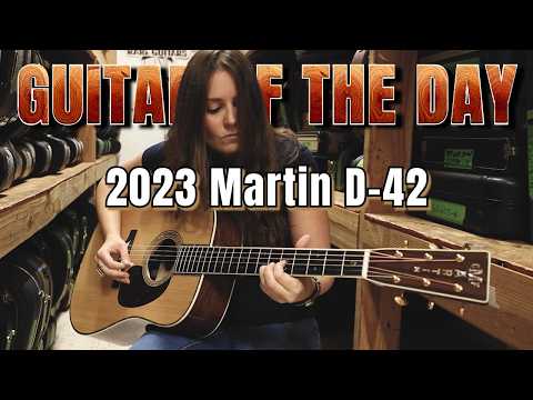 Martin D-42 Guatemalan Rosewood Authentic 2023, Natural image 10