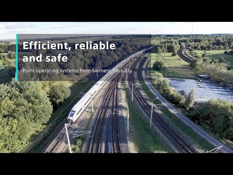 Point operating systems and pawl locks from Siemens Mobility - efficient, reliable and safe