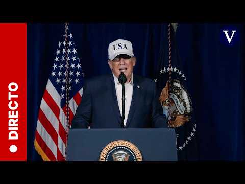 Trump participa en una mesa redonda