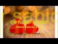 De haber sabido Marco Antonio Solis