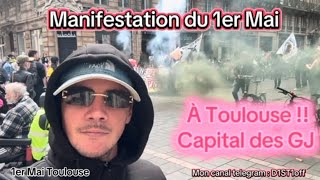 Manifestation du 1er Mai à Toulouse 
