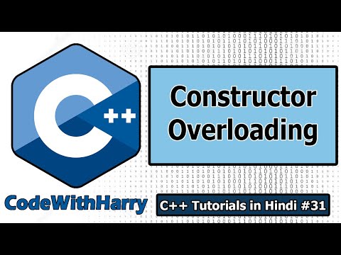 Constructor Overloading In C | C Tutorials for Beginners 31