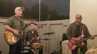 Freedy Johnston, The Waiting/CruelTo Be Kind/Western Sky, Long Beach Backyard Gig, November 17, 2018