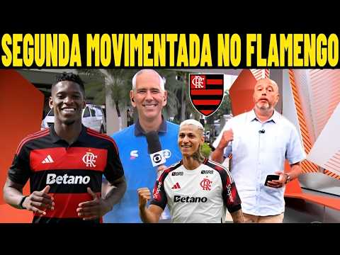 GLOBO ESPORTE FLAMENGO (09/02/2026) LUIZ HENRIQUE E RICHARLISON NO FLAMENGO? SEGUNDA MOVIMENTADA