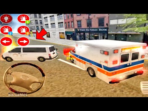Emergency Ambulance Driving Simulator 2020 #2  American Ambulance Driver 🚑 || Car Games - Car Videos