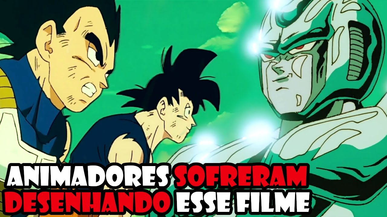 ESSE FOI O FILME MAIS TRABALHOSO DE DRAGON BALL Z (arte pura)