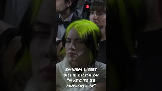 Eminem disses Billie Eilish on “Music to be murdered by” #eminem #diss #billieeilish #checksound