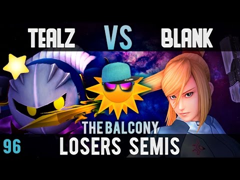PM @ the Balcony 96 - Losers Semis ft. BCB|Tealz (Meta Knight) VS blank (ZSS)