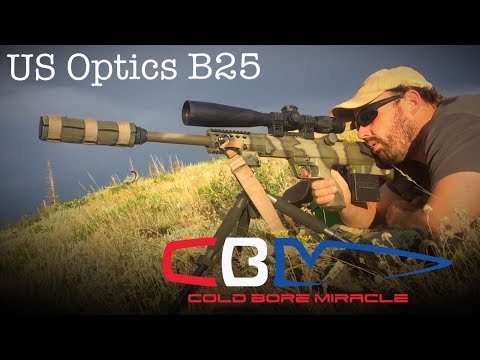 Overscoped with the US Optics B25, sniper rifle scopes ?