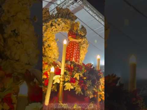 Quando tem procissão da Menina Benigna, em Santana do Cariri