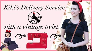 Kiki's Delivery Service with a Vintage Twist - Ghibli Inspired Vintage Cosplay Sewing
