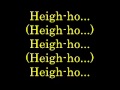 Heigh Ho Lyrics