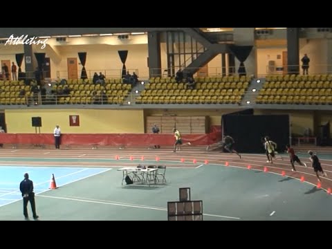 2015 track and field #ACIndoorOpen: Luguelín Santos 600 meters national record 1:16.01