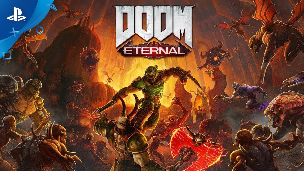 Диск Doom Eternal (Blu-ray) для PS4 video preview