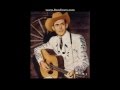 Rockin chair money Hank Williams with lyrics