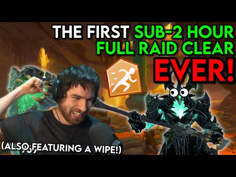 THE WORLD'S FIRST SUB-2 HOUR RAIDS FULL CLEAR SPEEDRUN!!