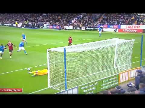 Great Double save from Ben Killip for Hartlepool v Stockport.  #football