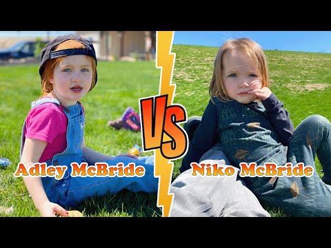 Adley McBride VS Niko McBride Transformation 👑 New Stars From Baby To 2025