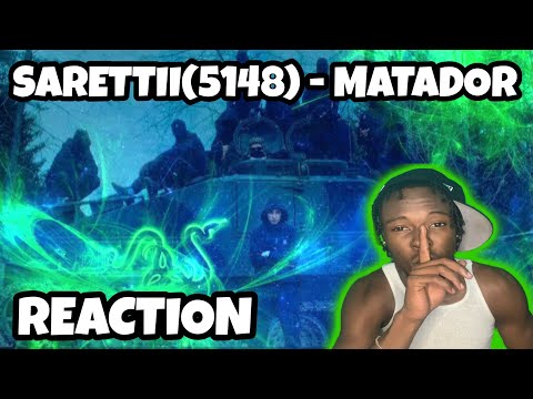 AMERICAN REACTS TO SWEDISH DRILL RAP! Sarettii (5148) - Matador (Official Music Video) REACTION