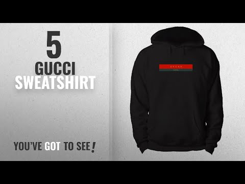 Top 10 Gucci Sweatshirt [2018]: RoyalTeesUK Gucci Gang LIL Pump Inspired Hoodie