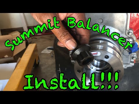 How to install LS turbo 5.3 Crank Pulley Harmonic Balancer