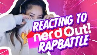 MY RAP REACTION! NerdOut Fortnite Rap Battle Round 2 - Valkyrae IRL