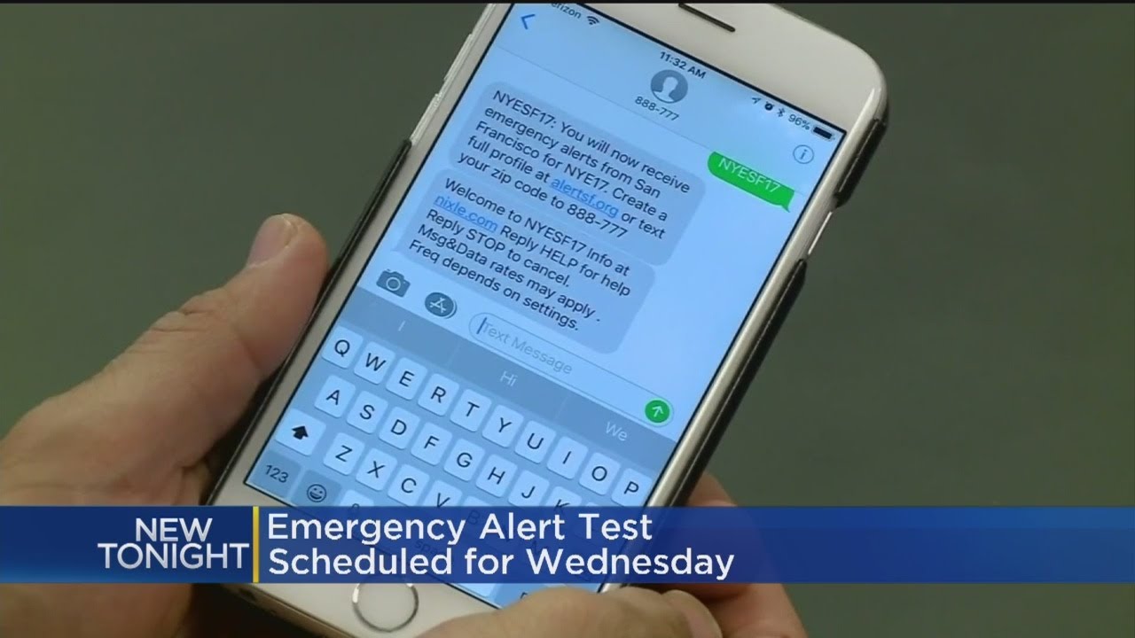 FEMA Testing Wireless Emergency Alert System On Wednesday