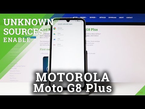 How to Enable Unknown Sources in MOTOROLA Moto G8 Plus – Allow App Installation