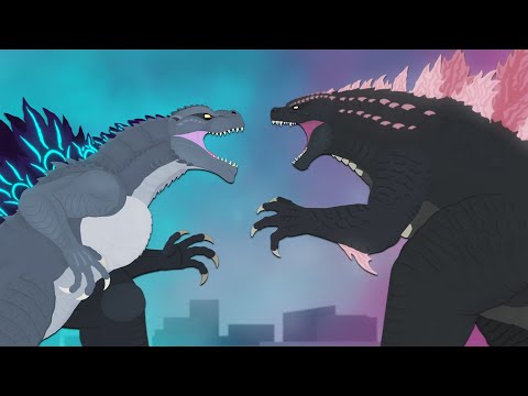 Evolved Godzilla vs LordVerse Godzilla (PART 1) | MonsterVerse Titan BATTLE | DinoMania