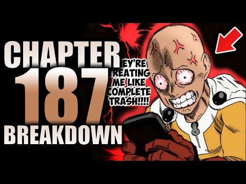 Saitama Learns the Dark Secret of the Association... / One Punch Man Chapter 187