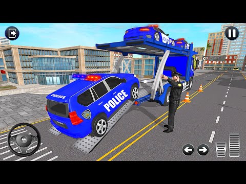 Grand Police Transport Truck Driving Android Gameplay