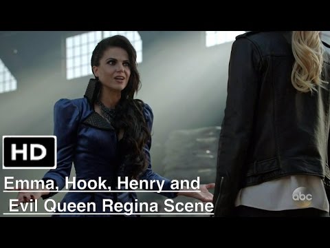 Once Upon a Time 6x03 "Emma, Hook, Henry and Evil Queen Regina" Scene Season 6 Episode 3