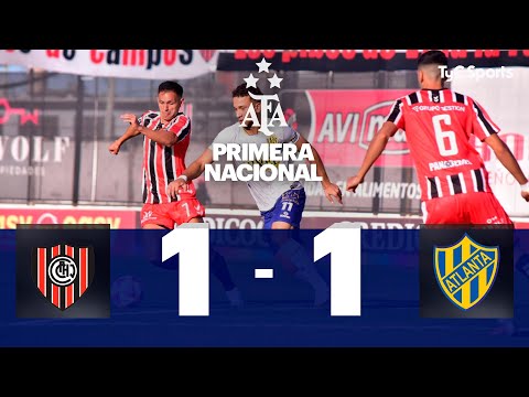 Chacarita 1-1 Atlanta | Primera Nacional | Fecha 9 (Zona B)