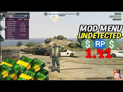GTA 5 Online 1.41 2Take1 w/ Money Drop Hacks+RP Loop(Undetected)