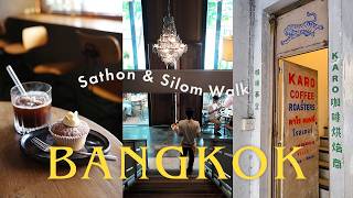 バンコクVlog🇹🇭徒歩10分圏内はしご🚶‍♂️サトーン・シーロム🌿都会的で落ち着くおしゃれカフェと名店を巡る一日