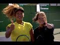 Naomi Osaka learns the Tweener with Daria Kasatkina | Indian Wells 2018