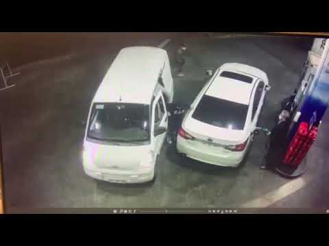 Versuchter Autodiebstahl an der Tankstelle, geht schief 👍