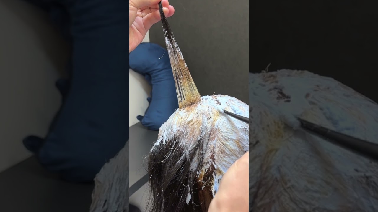 ブリーチ失敗すると… #ヘアカラー #美容師 #美容室 #haircolor #hairstyle