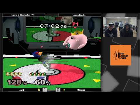 Frame 6 SSBM - Losers - Jank (Jigglypuff) vs Mamba (Falco)