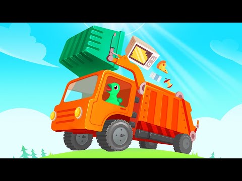 Dinosaur GarbageTruck:for kids Video