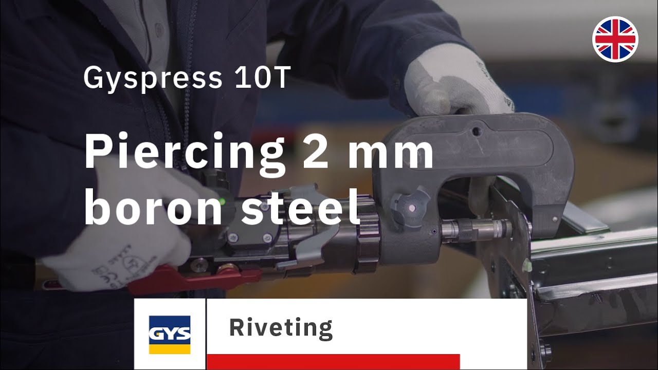 GYS 10T rivet gun demonstration