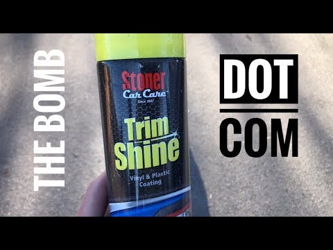 Why you need Stoner Trim Shine for auto detailing!