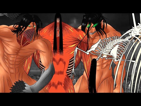 Toutes les formes de Titan d'Eren dans L'Attaque des Titans