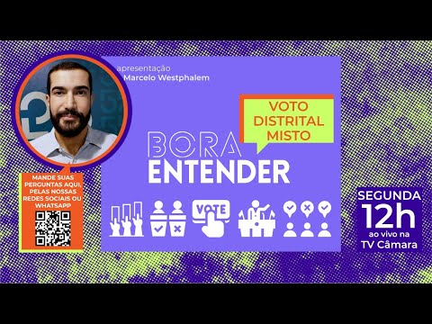 Voto distrital misto - 07/04/2025 #BoraEntender